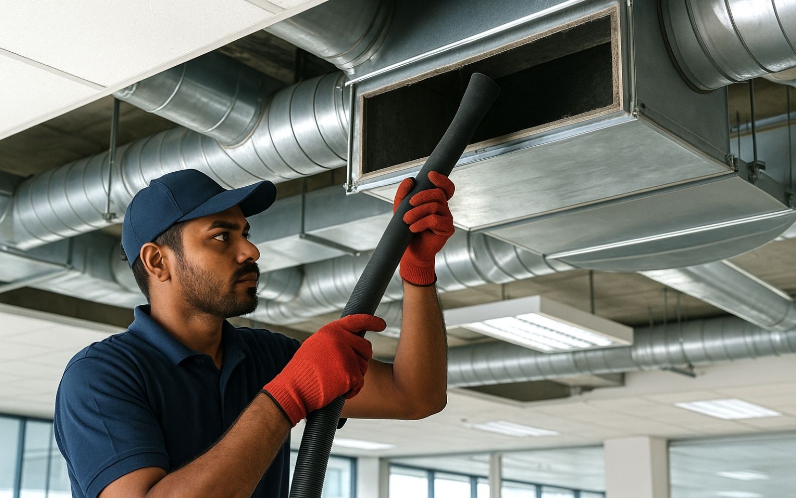 Commercial AC Duct Cleaning 1