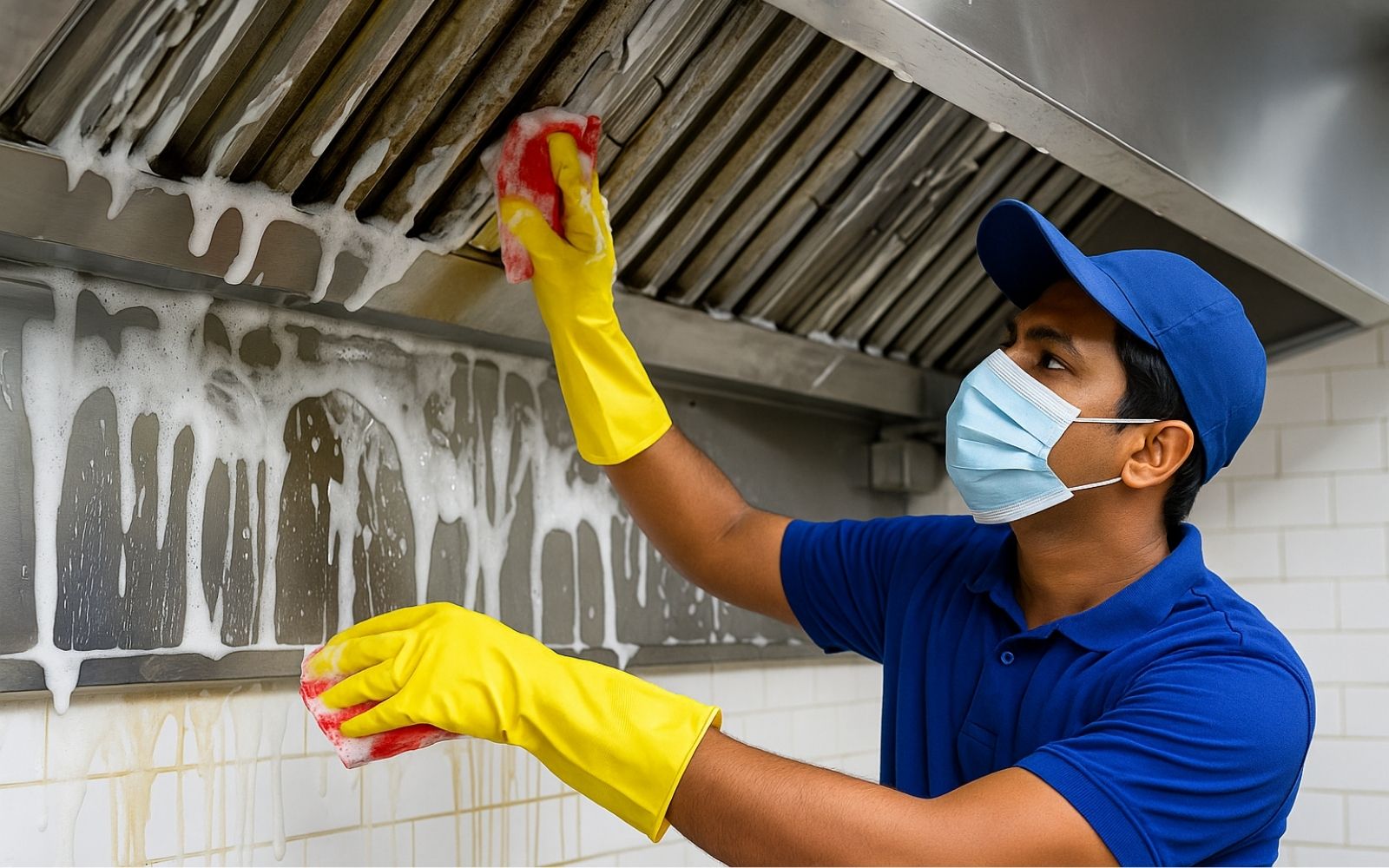 Complete Kitchen Hood Degreasing