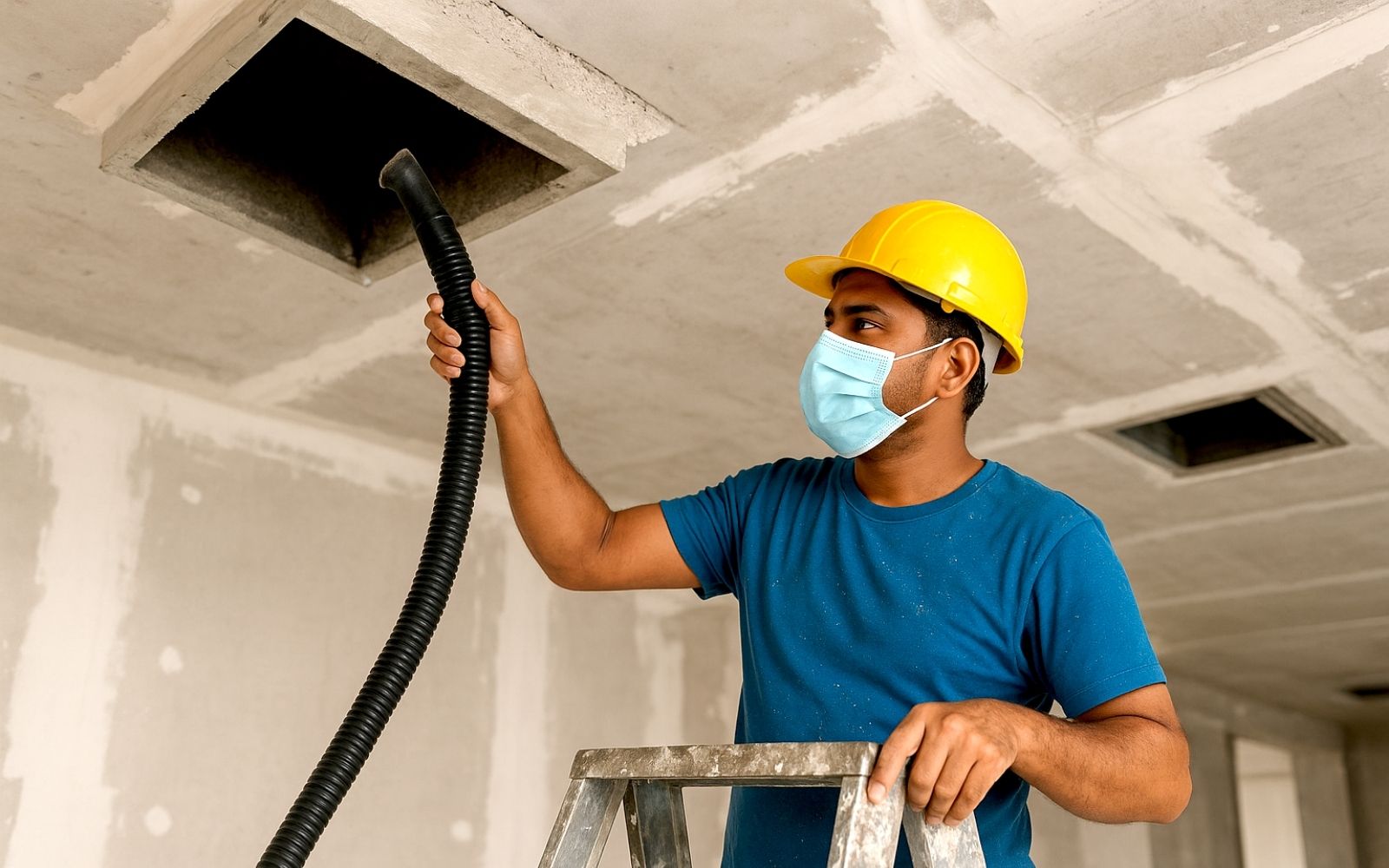 Post-Construction AC Duct Cleaning