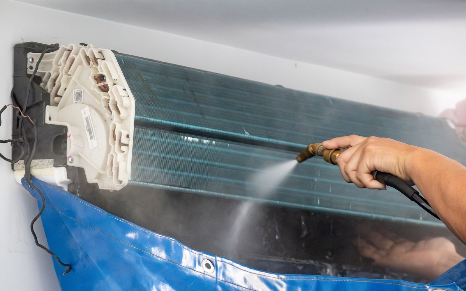 AC Coil Cleaning (Evaporator & Condenser Coils)