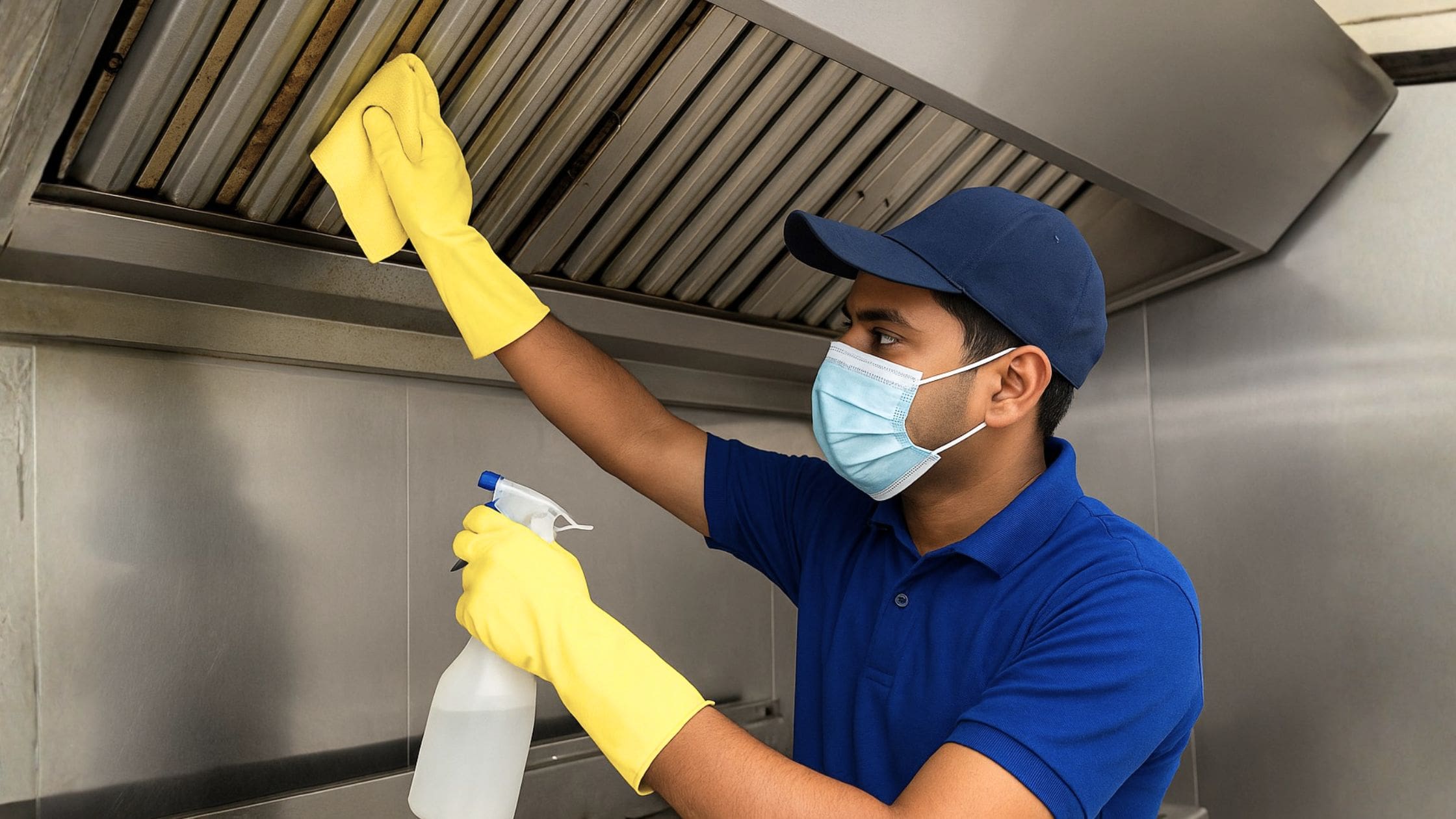 Kitchen Hood Cleaning Service - 1